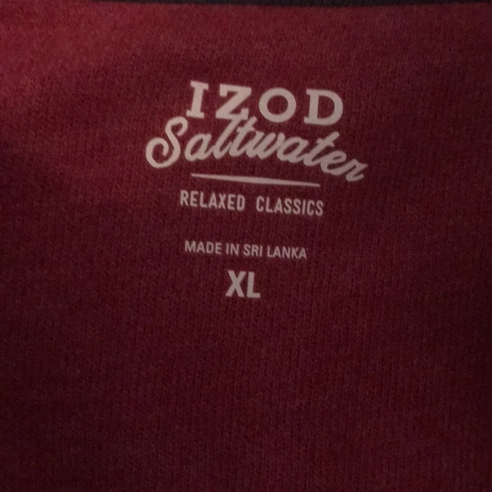 IZOD Red Fleece - Picture 3 of 4